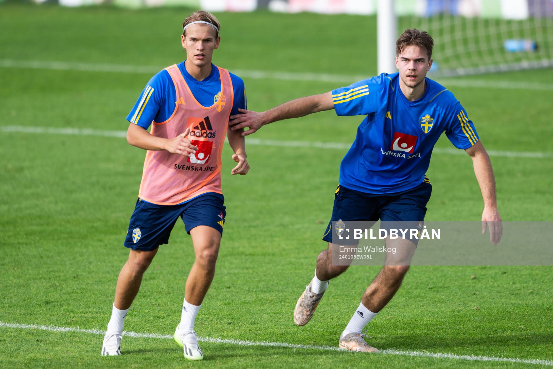 Markus Karlsson and Anton Eriksson of the Swedish men's