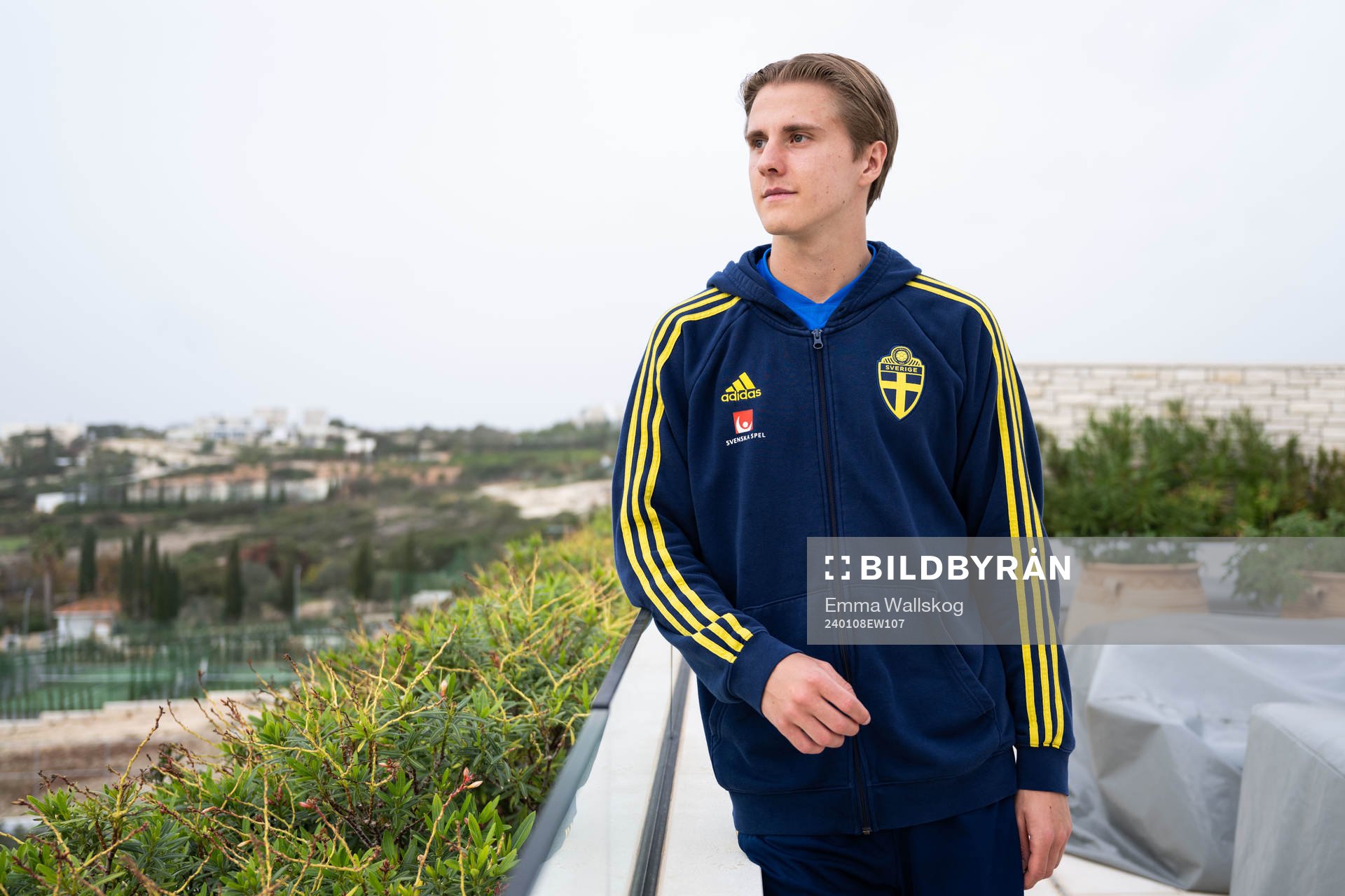 Erik Ahlstrand of the Swedish men's football national team