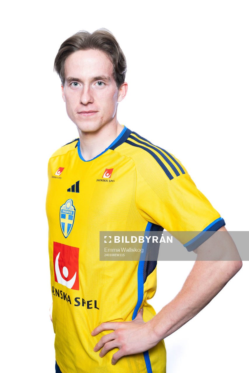 Johan Karlsson of the Swedish men's football national team