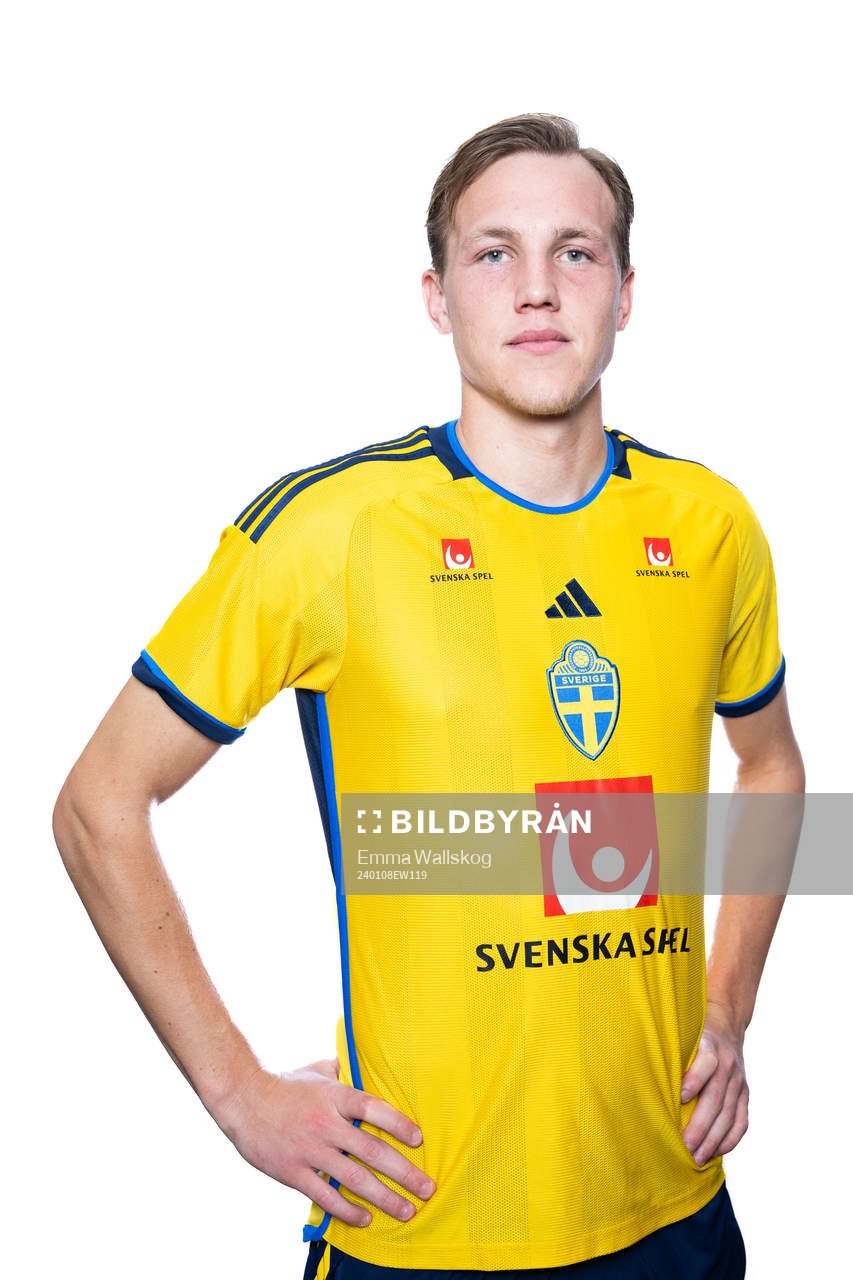 Adam Carlén of the Swedish men's football national team