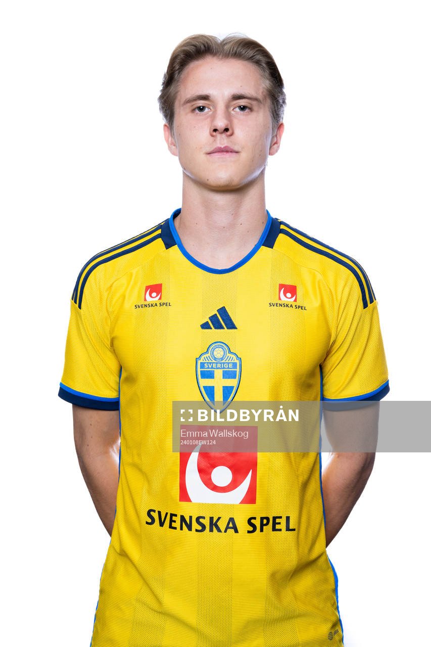Erik Ahlstrand of the Swedish men's football national team