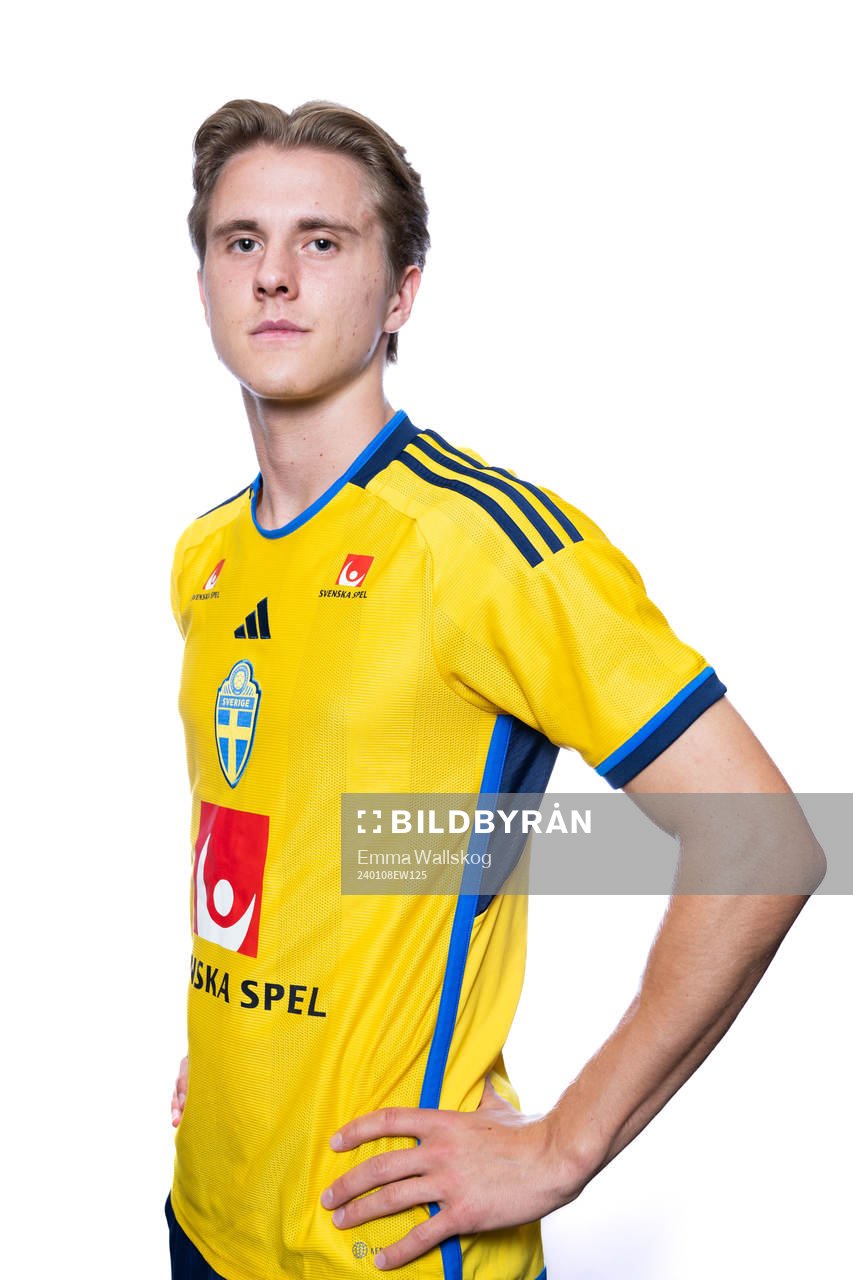 Erik Ahlstrand of the Swedish men's football national team