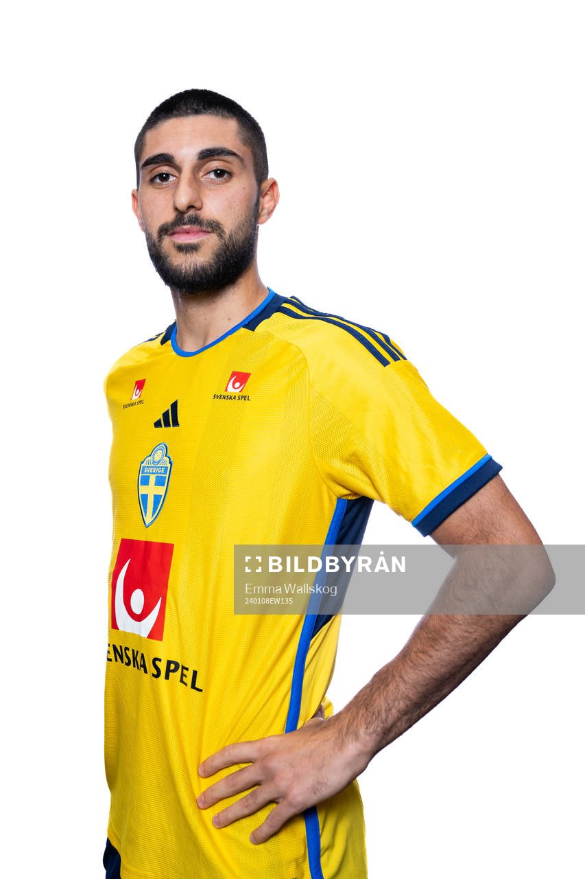Rami Al Hajj of the Swedish men's football national team