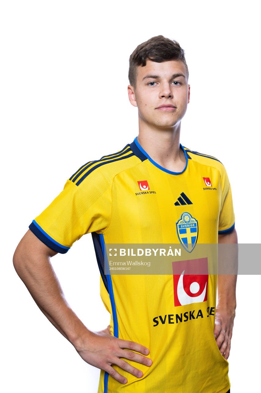 Samuel Dahl of the Swedish men's football national team
