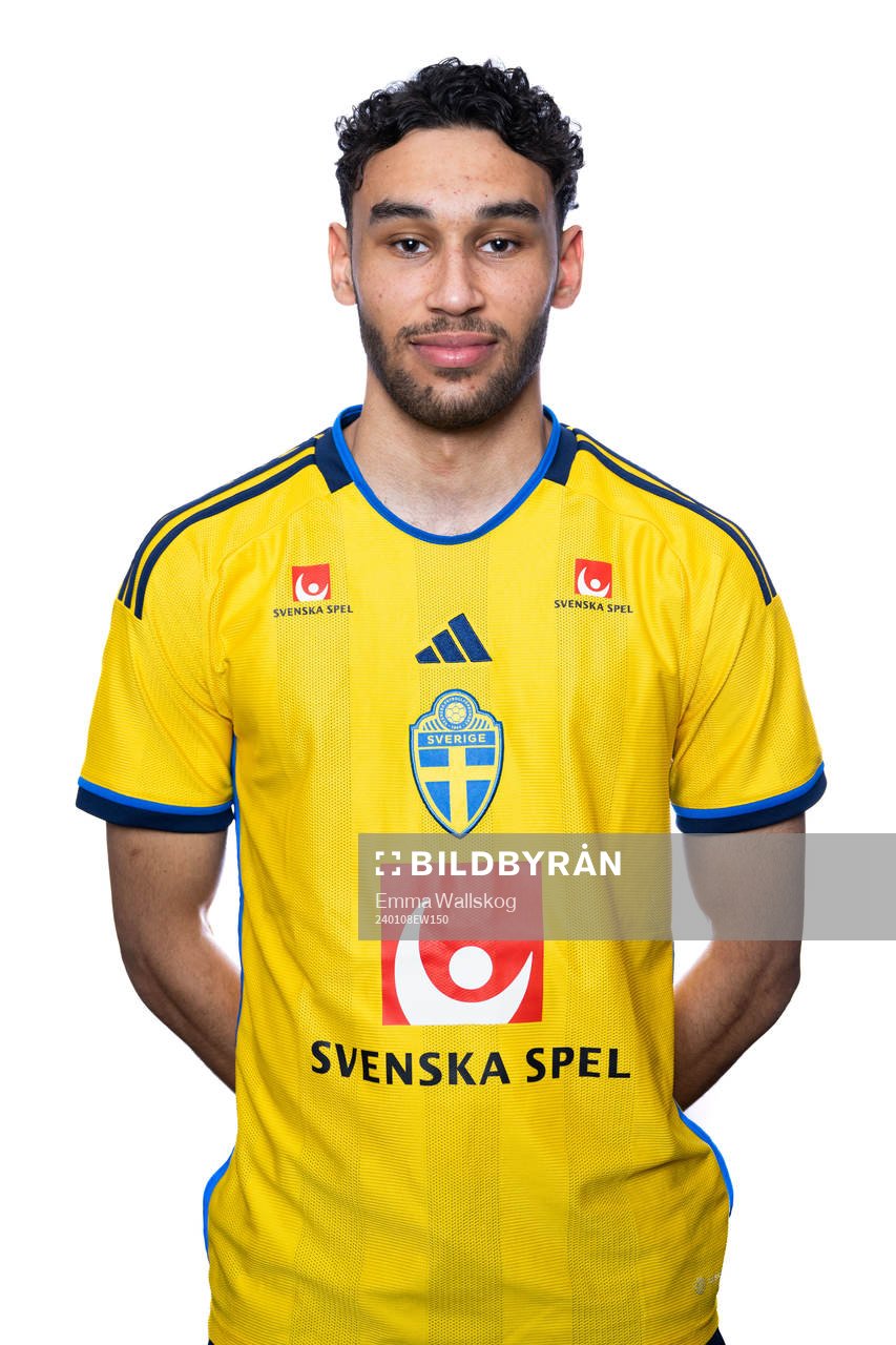 Joakim Persson of the Swedish men's football national team