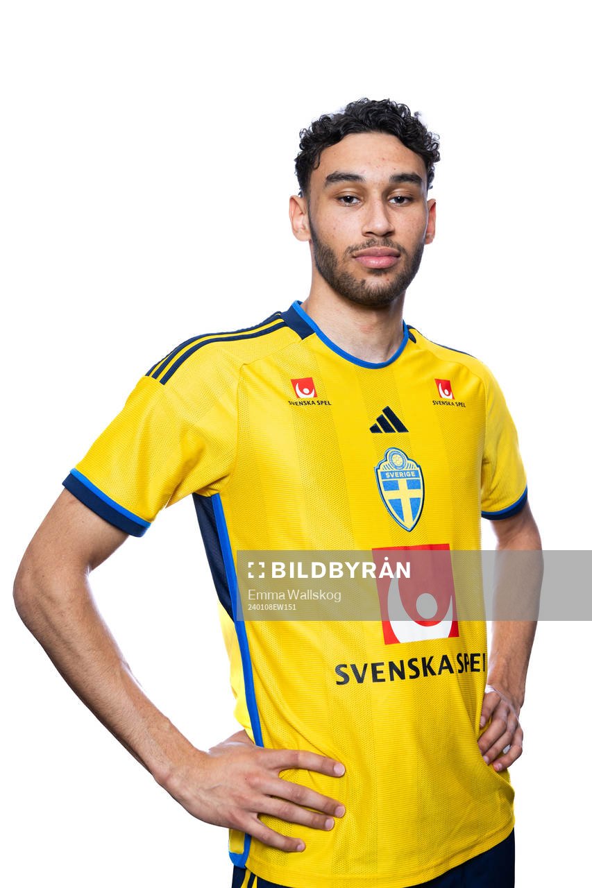 Joakim Persson of the Swedish men's football national team
