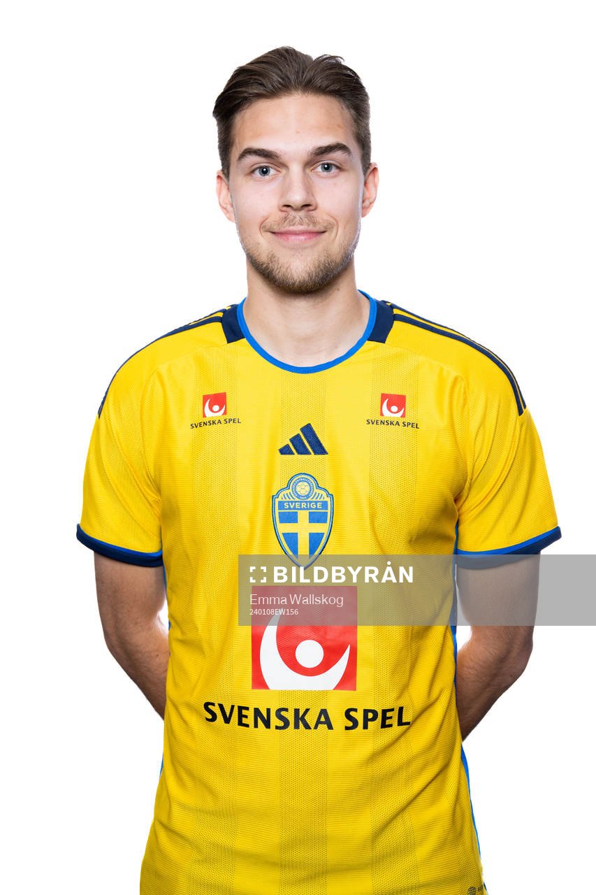 Anton Eriksson of the Swedish men's football national team