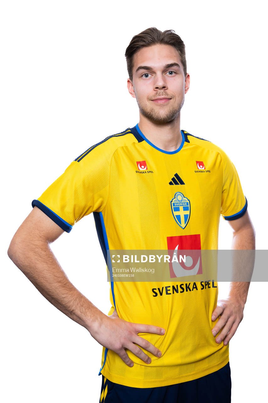 Anton Eriksson of the Swedish men's football national team