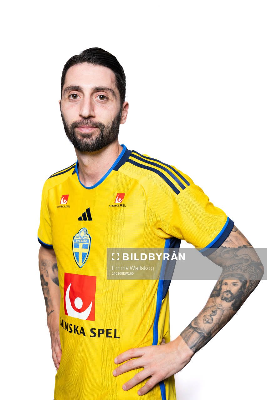 Nahir Besara of the Swedish men's football national team