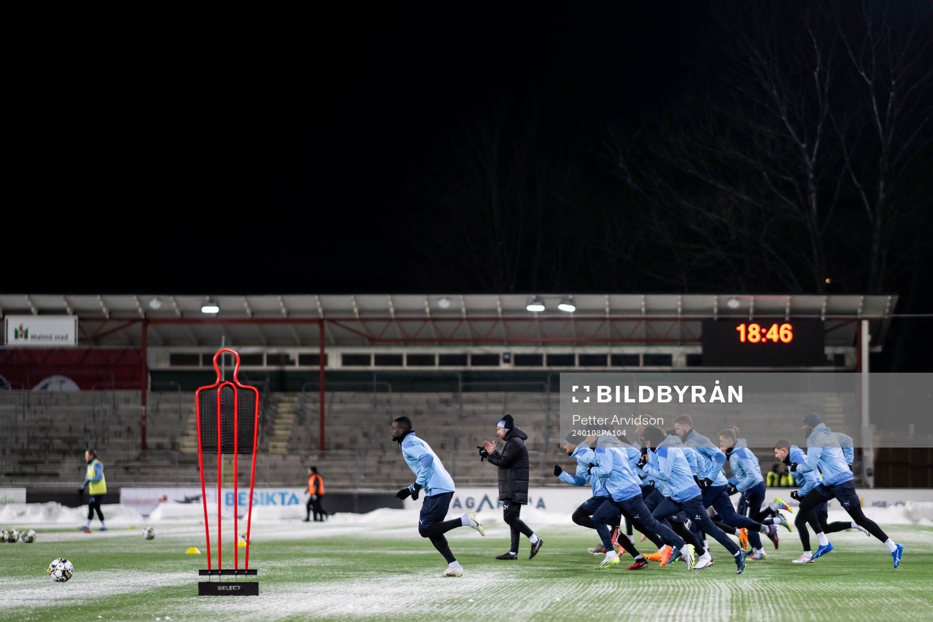 Glest på läktarna