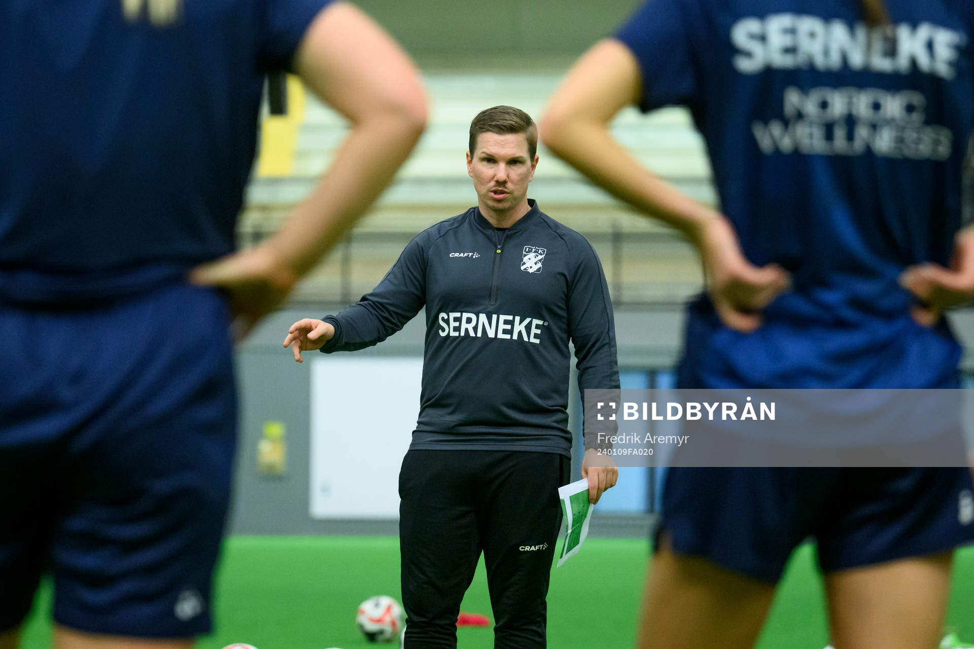 Huvudtränare Tobias Birgersson