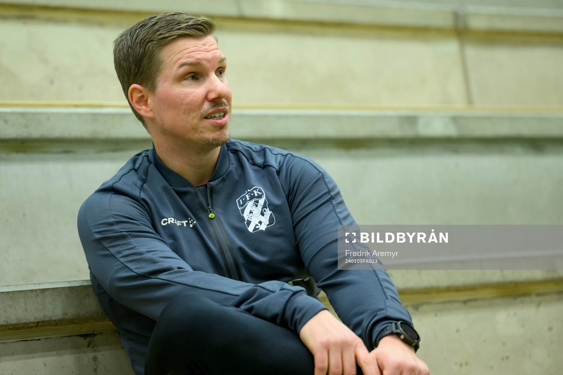 Huvudtränare Tobias Birgersson