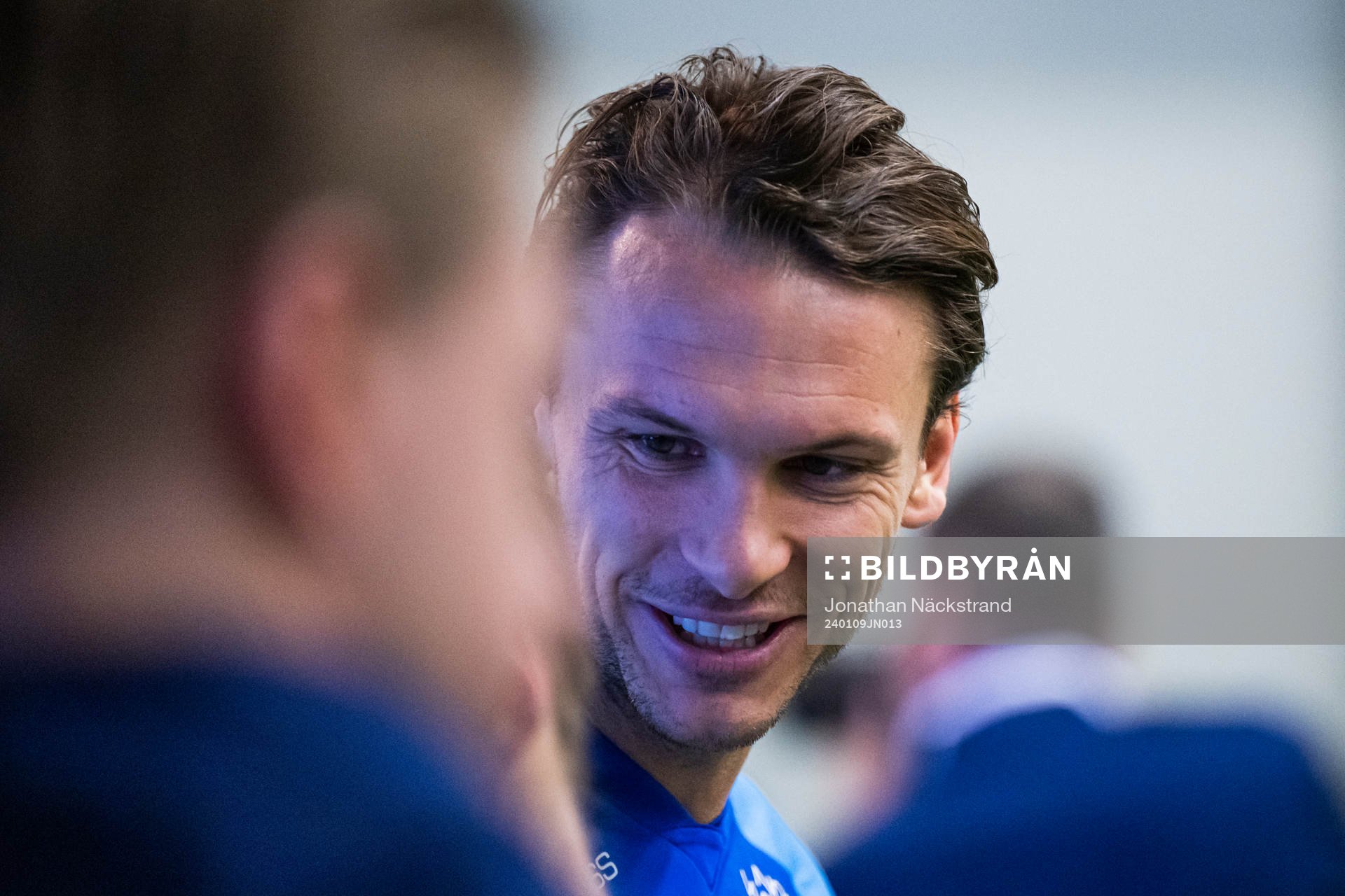 Djurgårdens Hampus Finndell och Albin Ekdal