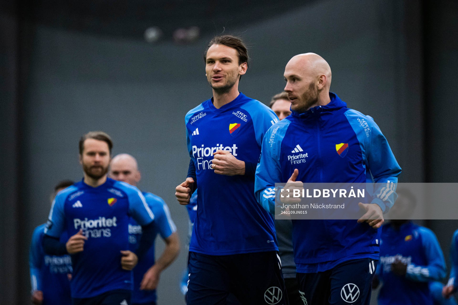 Djurgårdens Albin Ekdal och Magnus Eriksson