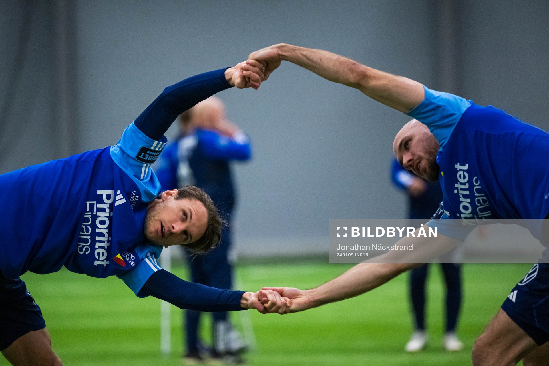 Djurgårdens Albin Ekdal och Marcus Danielson