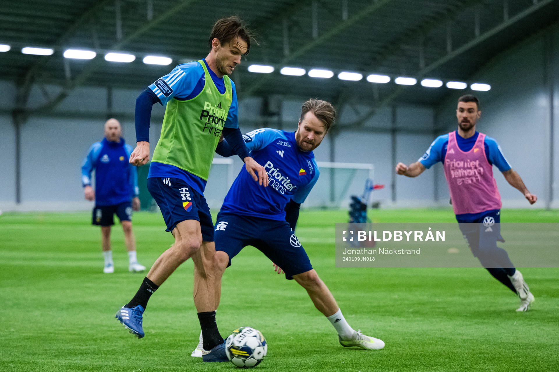 Djurgårdens Albin Ekdal och Jacob Une Larsson