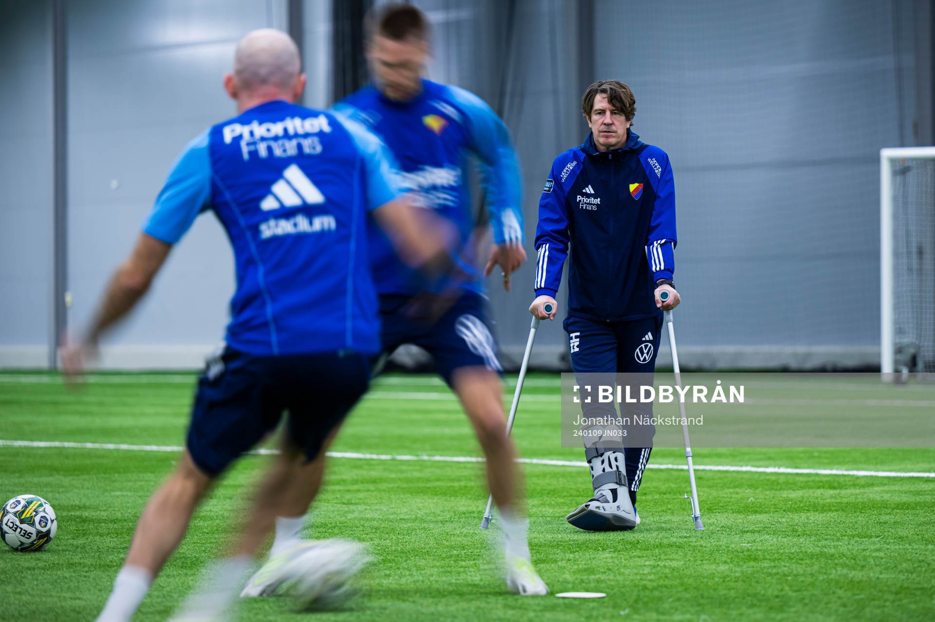 Djurgårdens tränare Thomas Lagerlöf