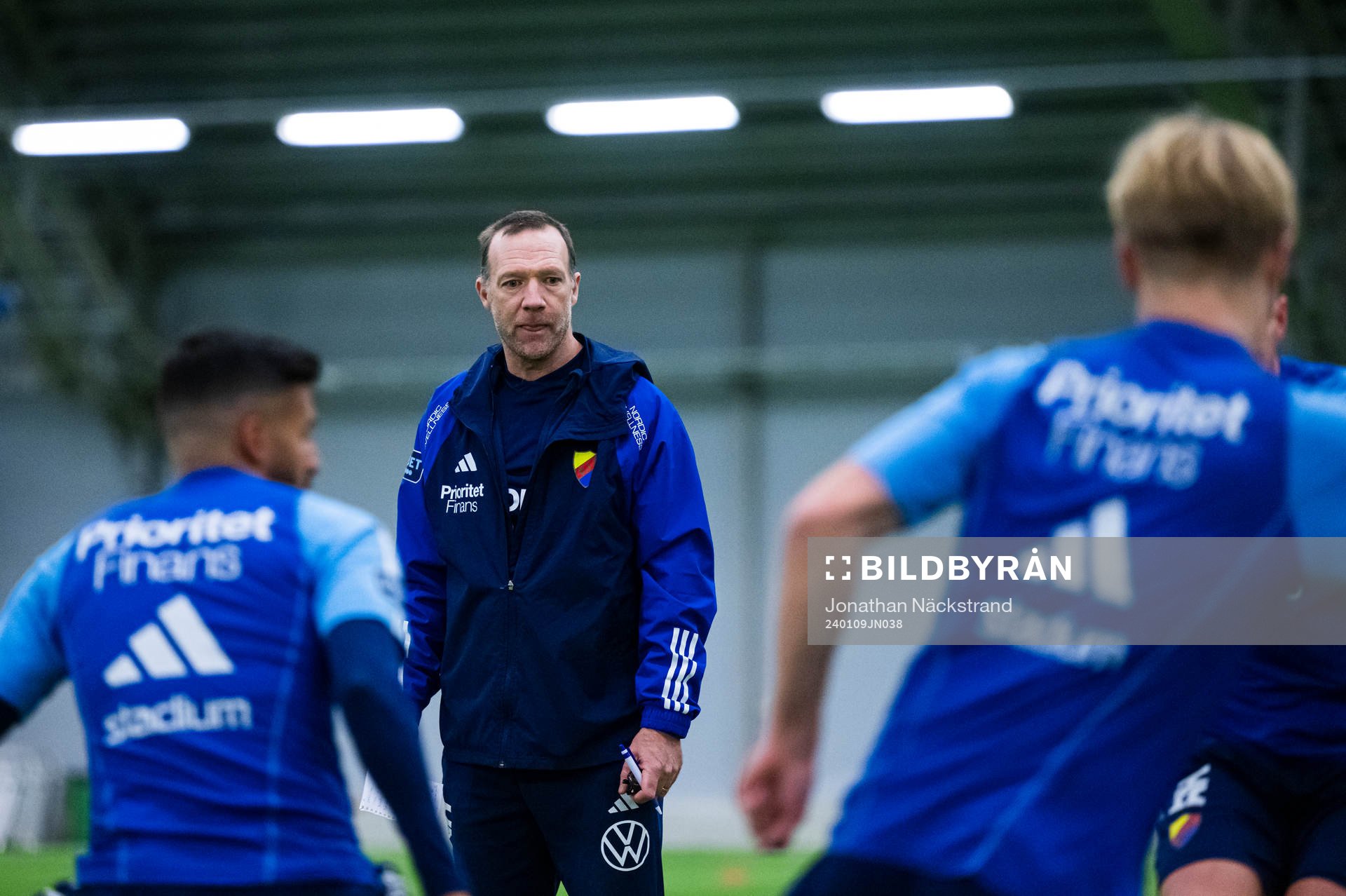 Djurgårdens tränare Kim Bergstrand