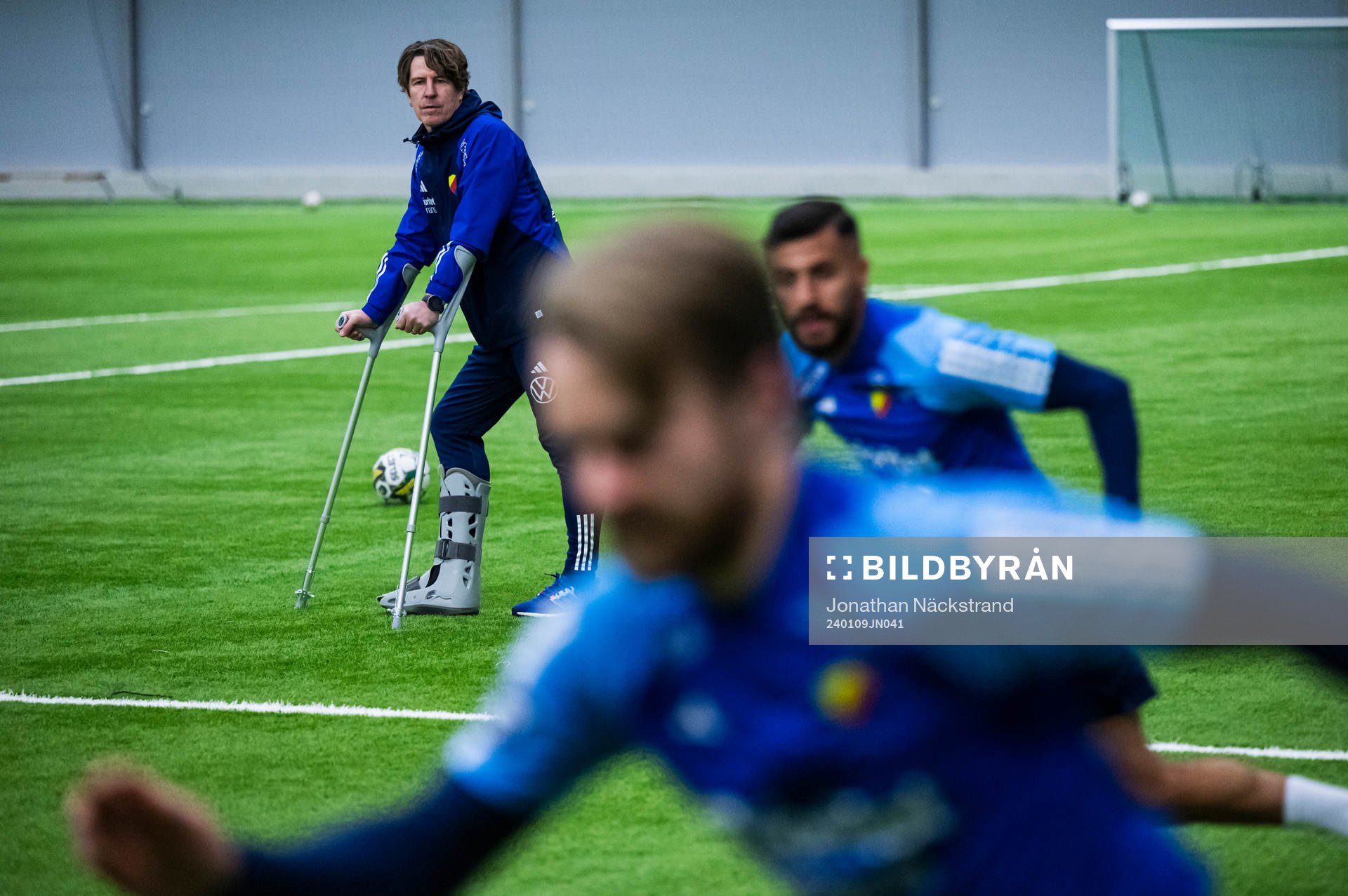 Djurgårdens tränare Thomas Lagerlöf