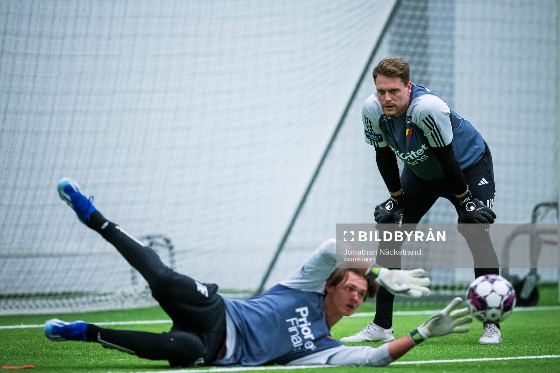 Djurgårdens målvakt Malkolm Nilsson Säfqvist