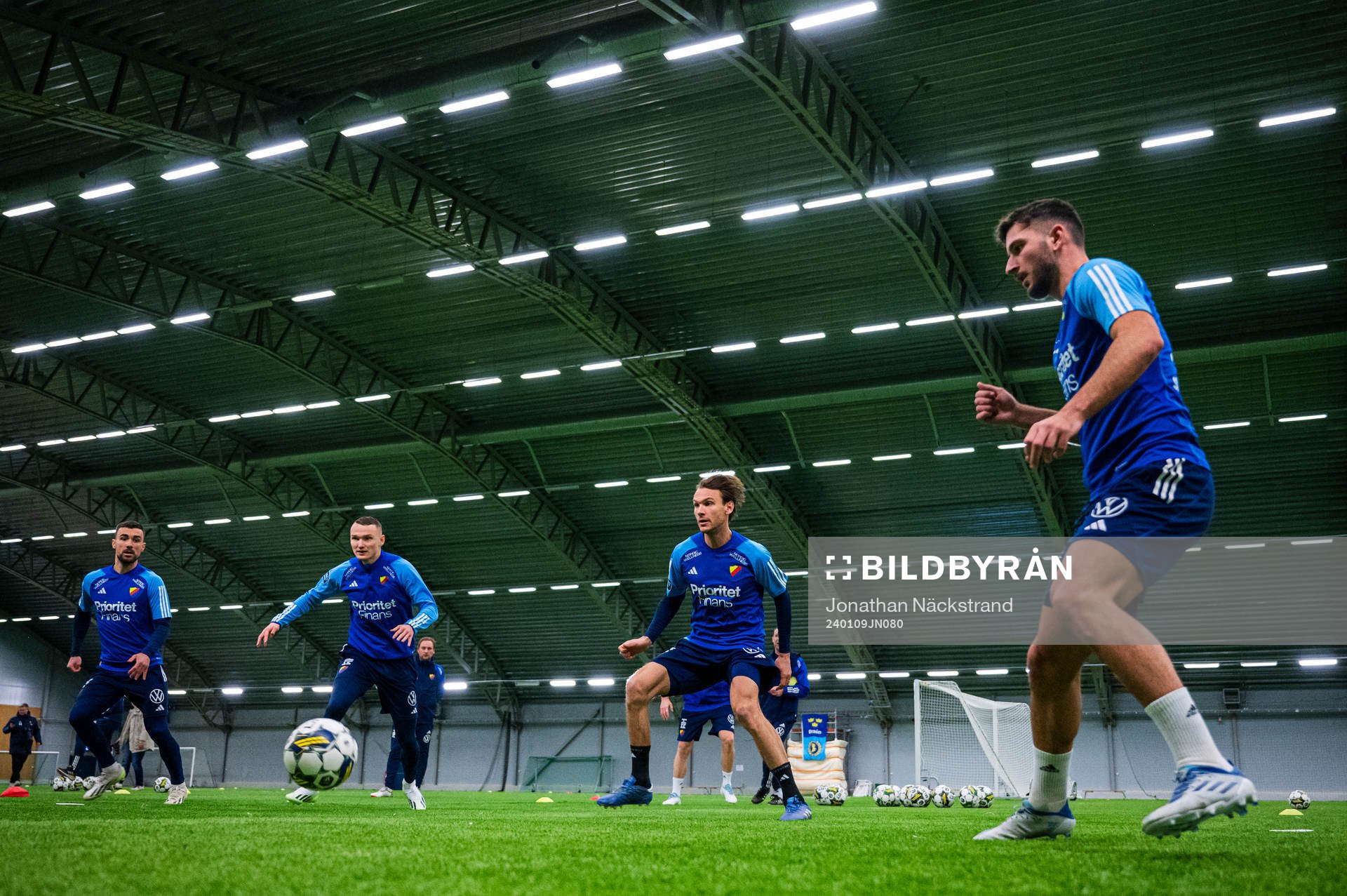 Djurgårdens Albin Ekdal och Piotr Johansson