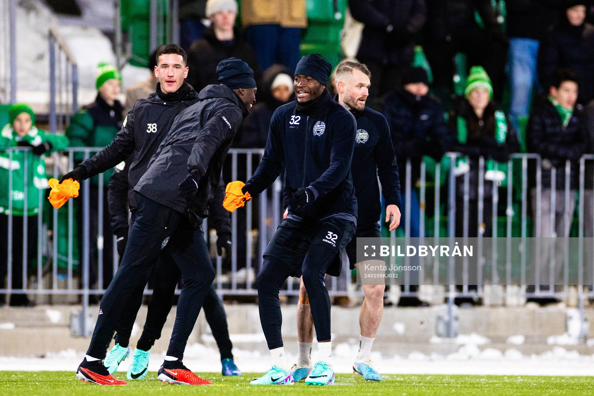 Nathaniel Adjei och Deniz Gül