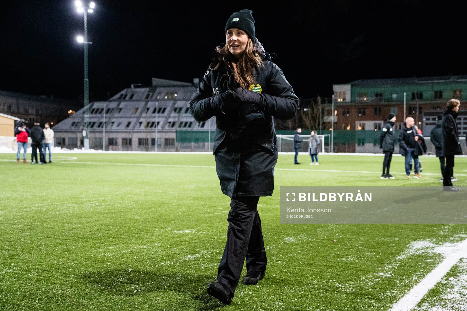 Team manager Atena Gerontidou