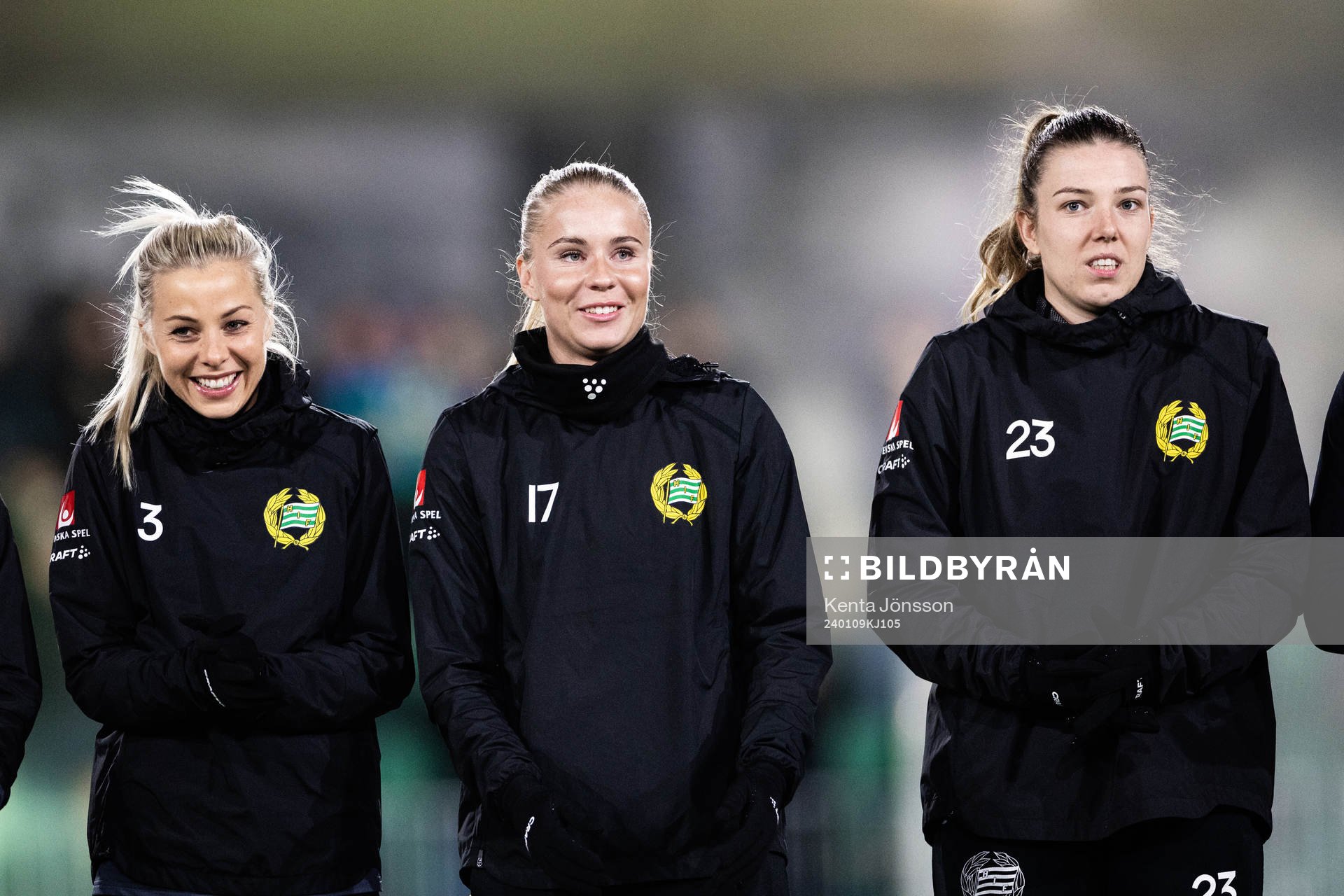 Lotta Ökvist, Stina Lennartsson och Emma Westin