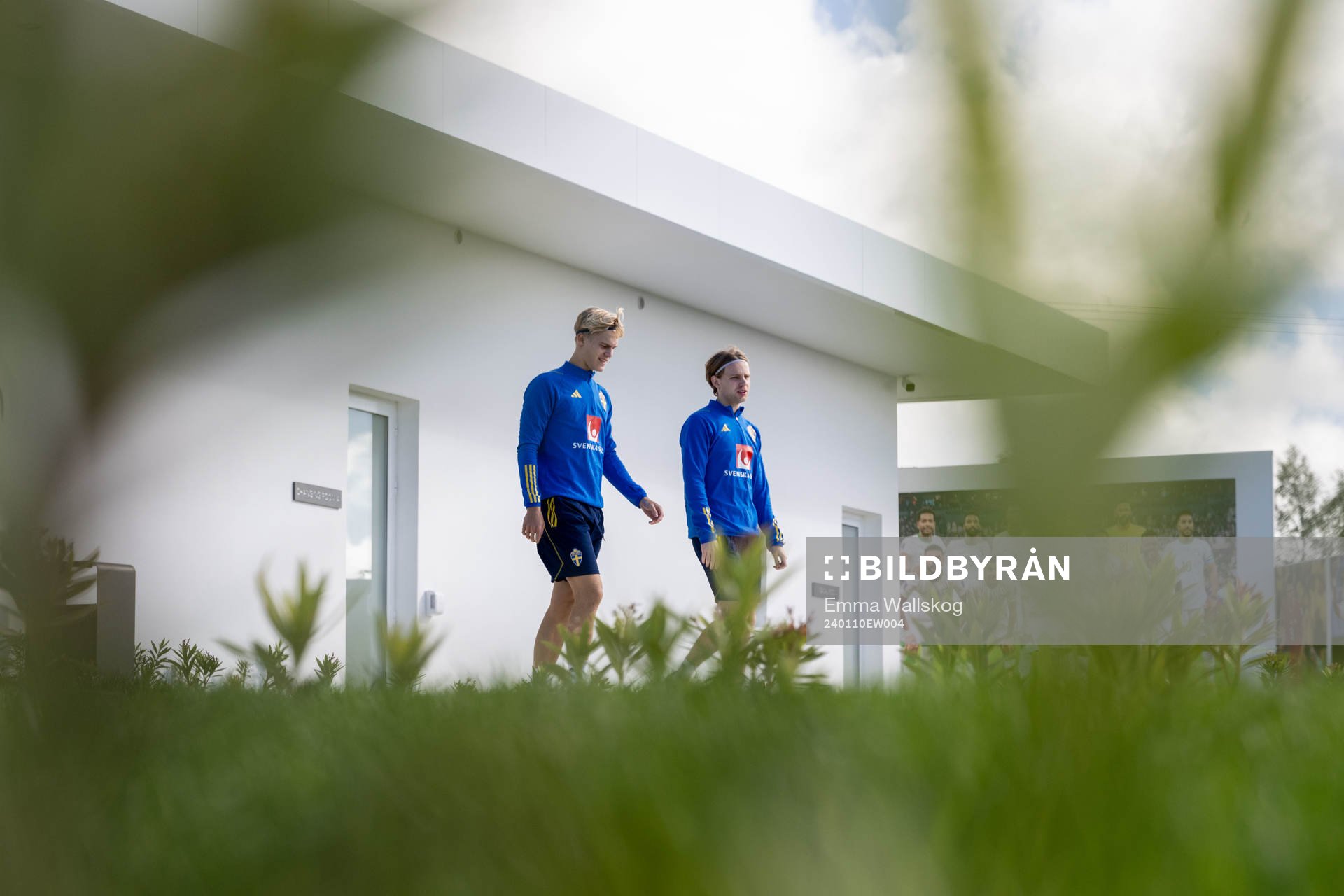Lucas Bergvall and Oscar Pettersson of the Swedish men's