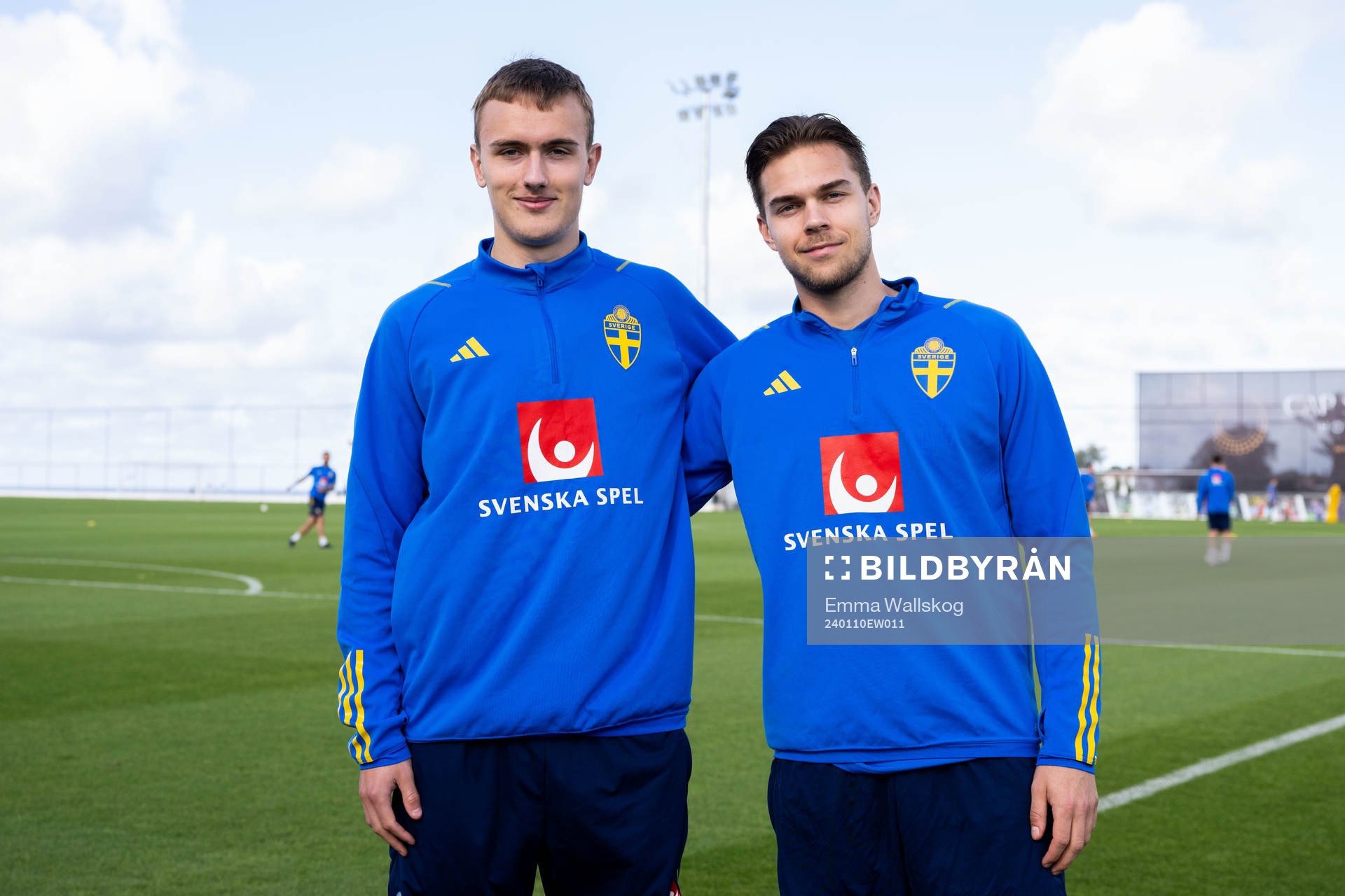 Jesper Tolinsson and Anton Eriksson of the Swedish men's