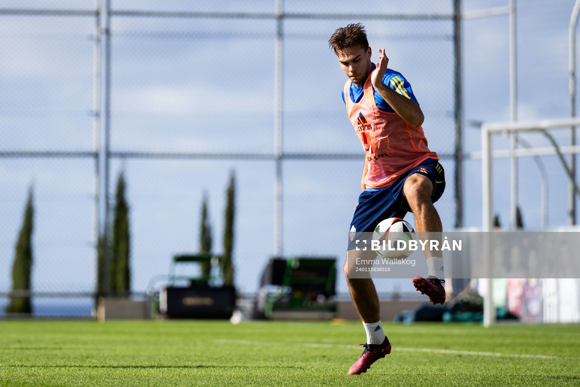 Anton Eriksson of the Swedish men's football national team