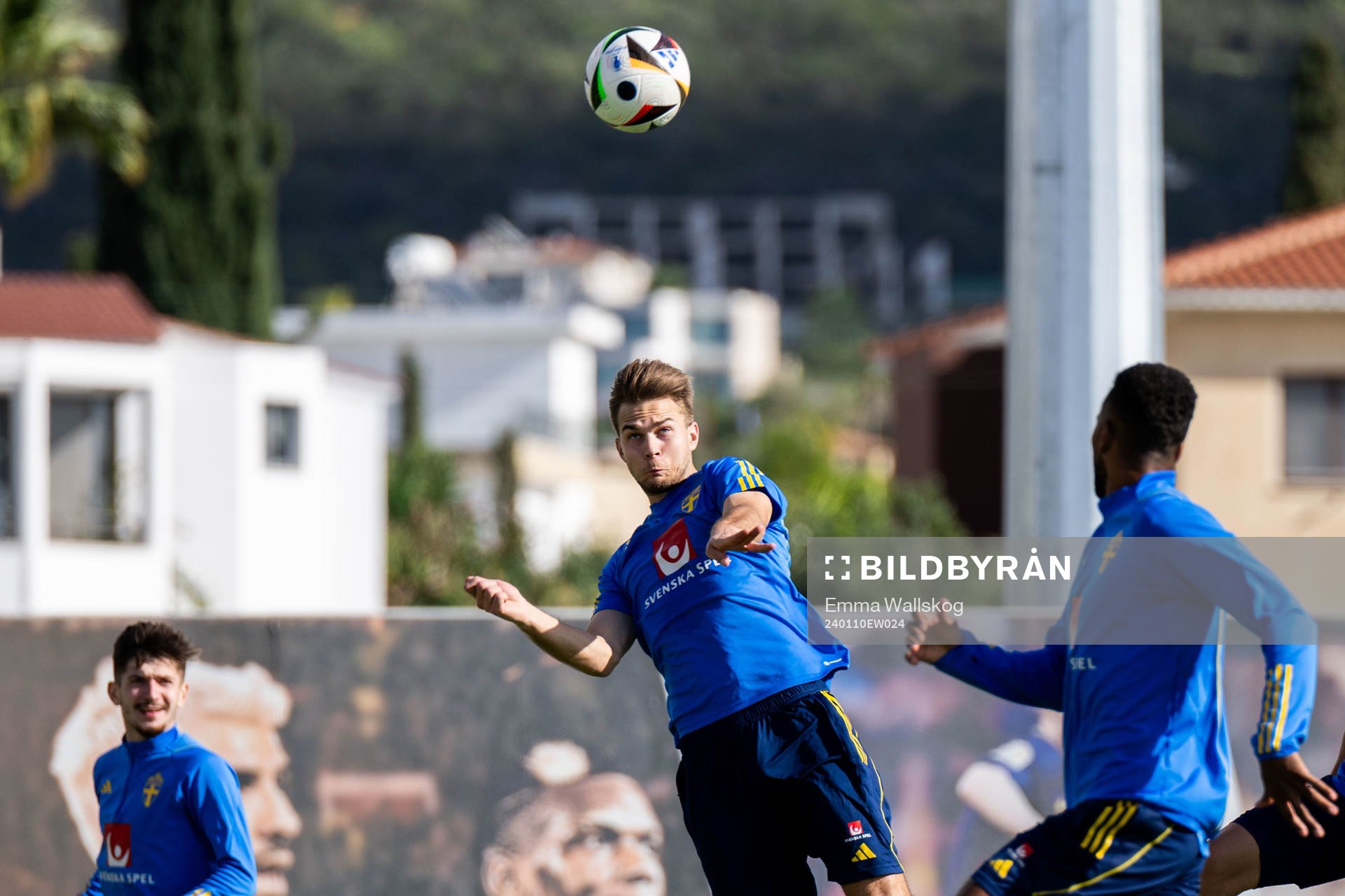 Anton Eriksson of the Swedish men's football national team
