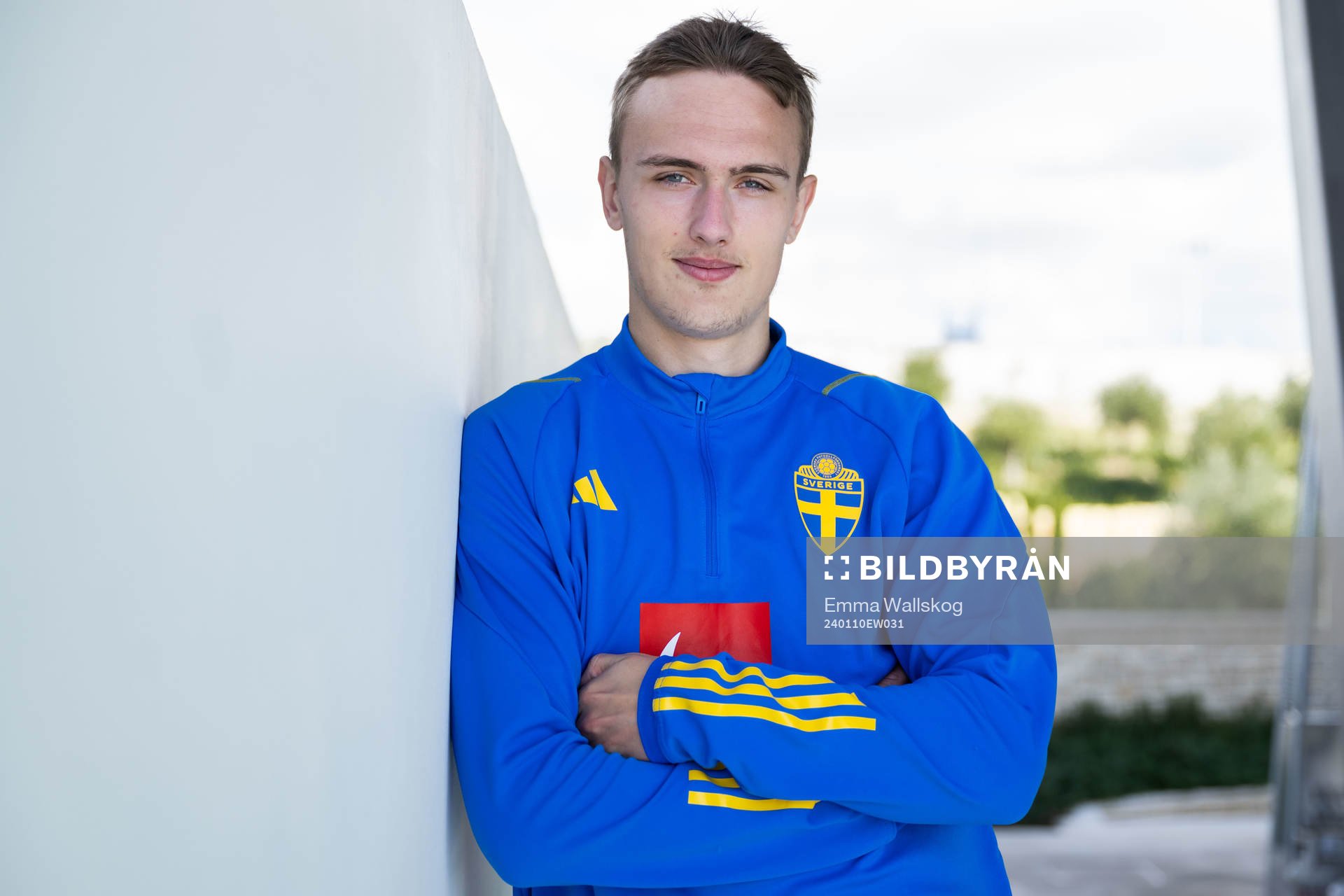 Jesper Tolinsson of the Swedish men's football national