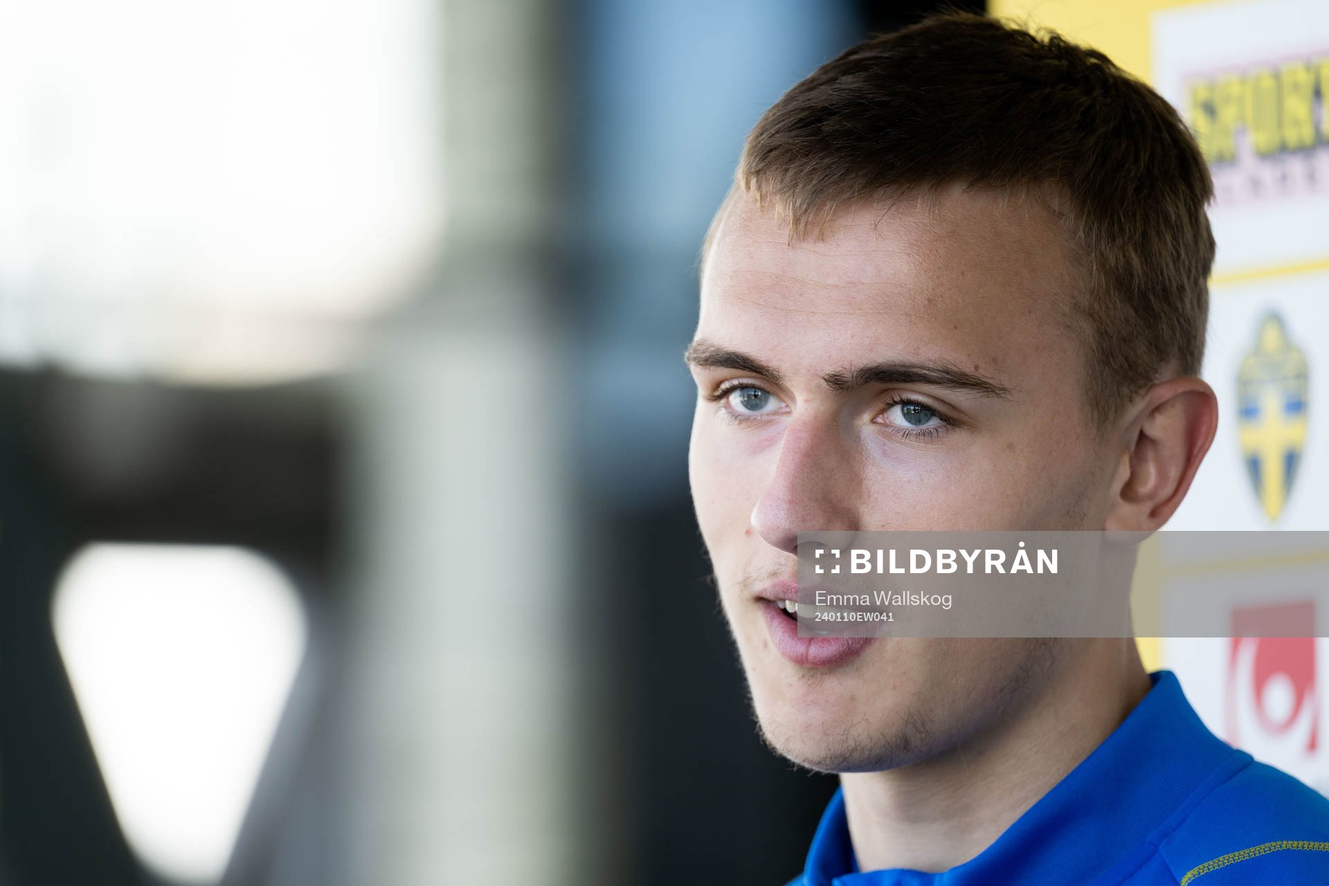 Jesper Tolinsson of the Swedish men's football national team
