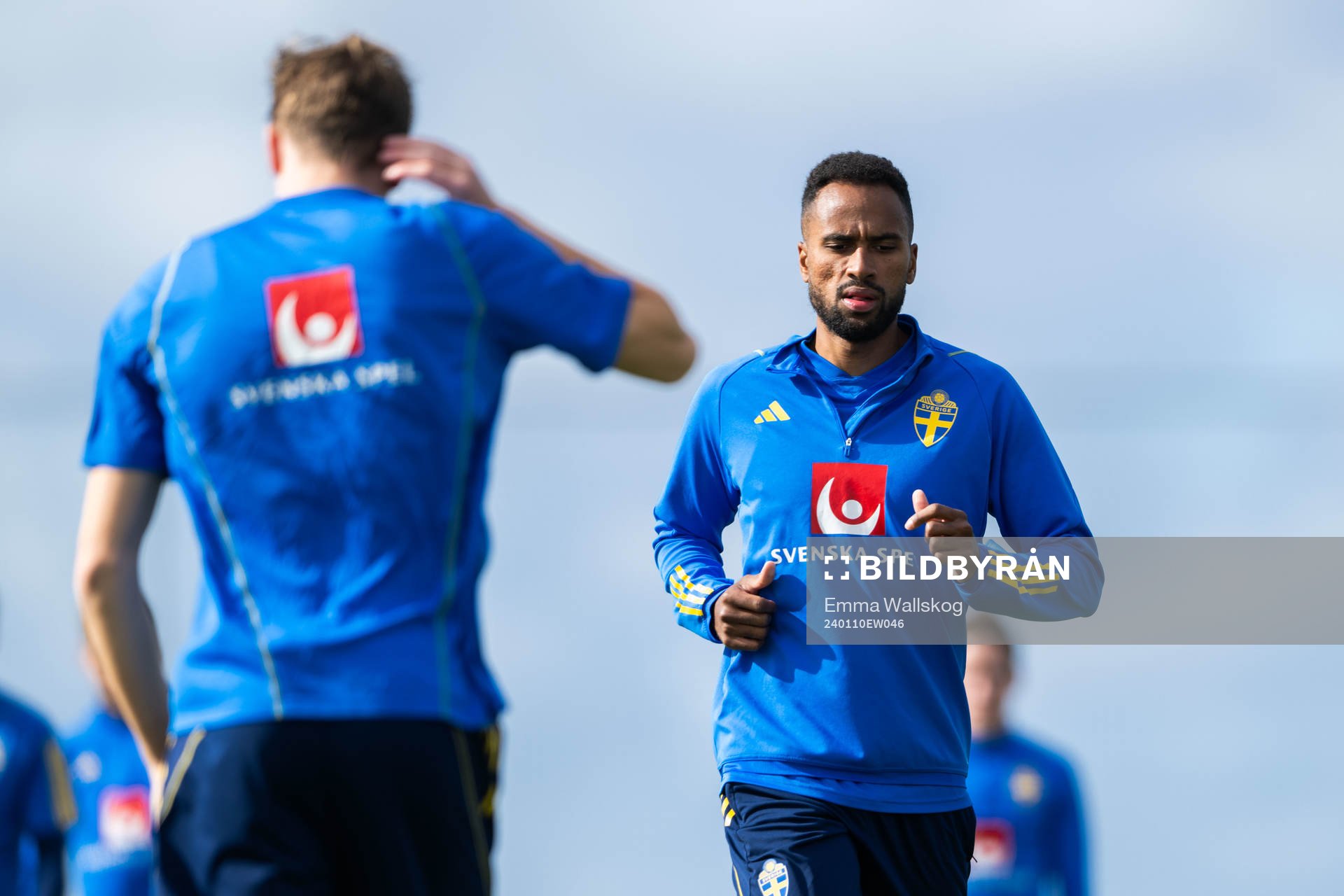 Isaac Kiese Thelin of the Swedish men's football national