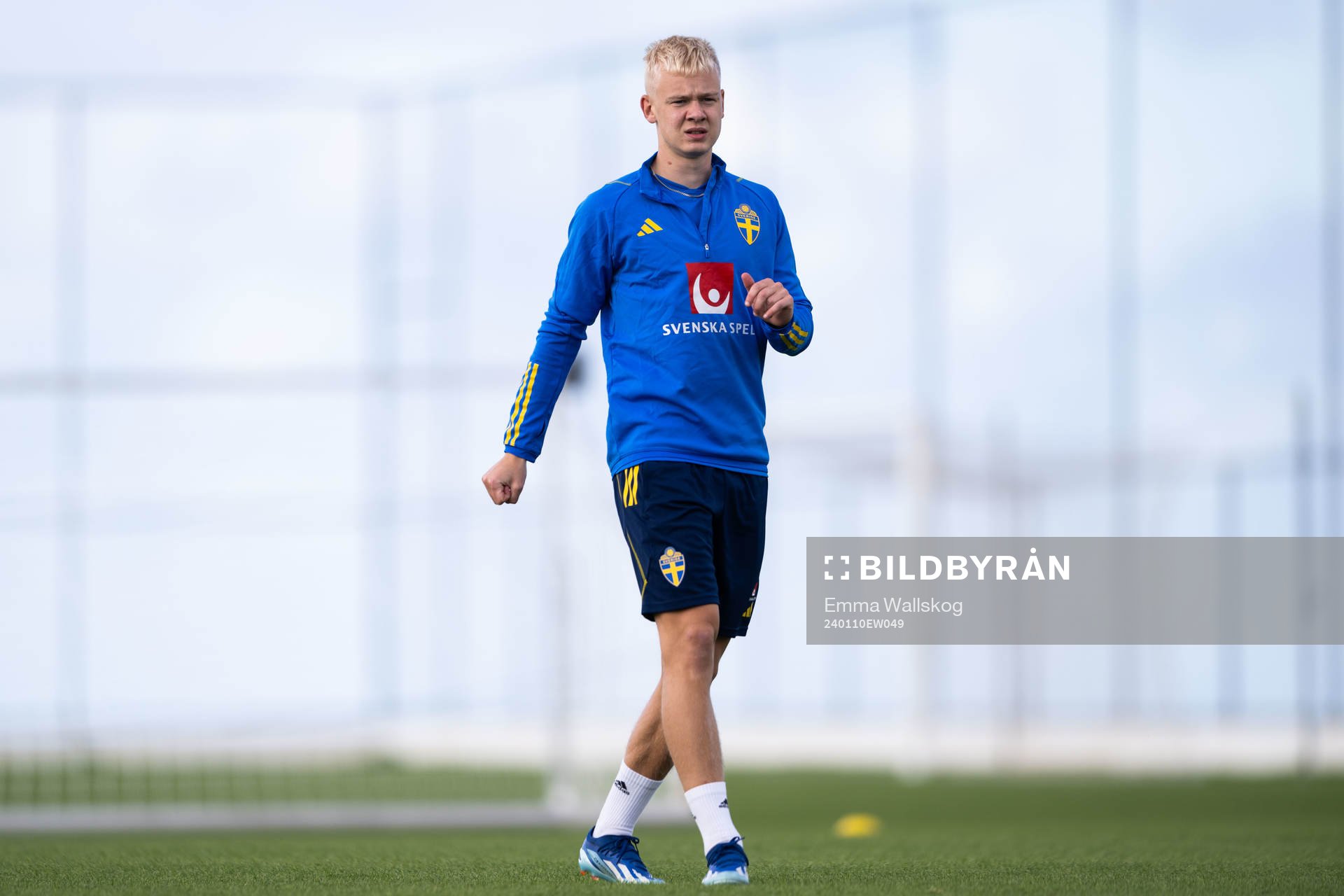 Otto Rosengren of the Swedish men's football national team