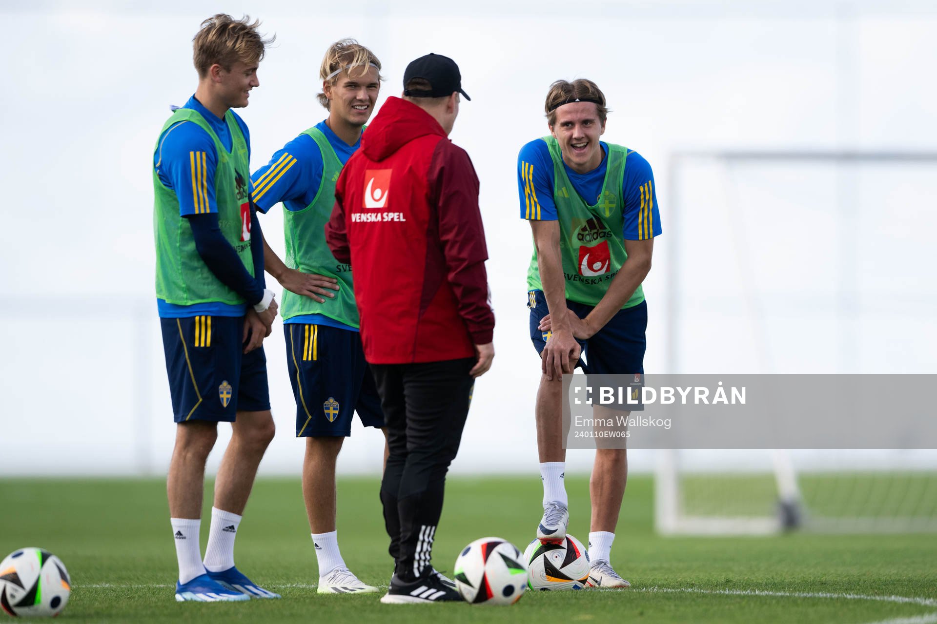 Oskar Fallenius, Markus Karlsson and Erik Ahlstrand of the