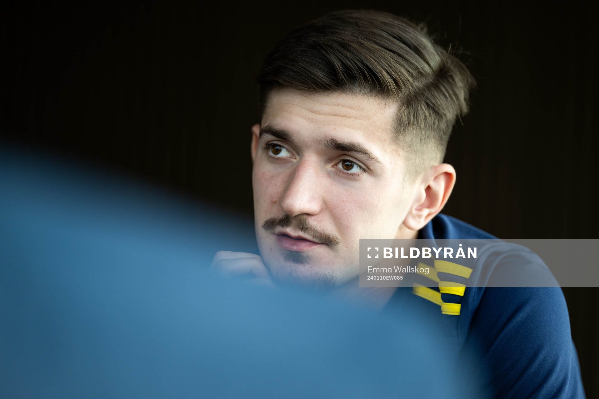 Armin Gigovic of the Swedish men's football national team