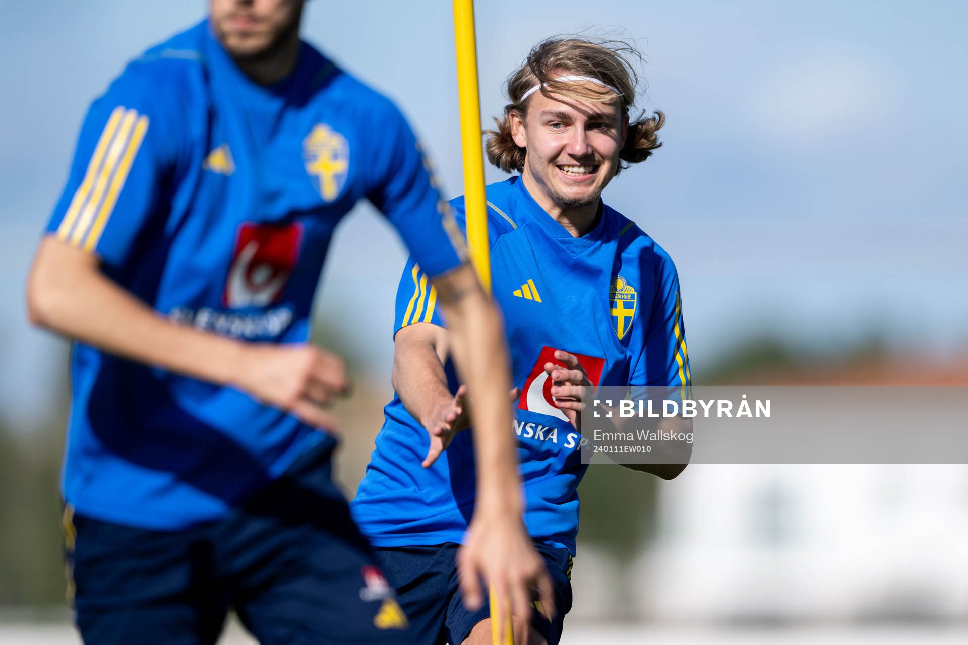 Sebastian Nanasi of the Swedish men's football national