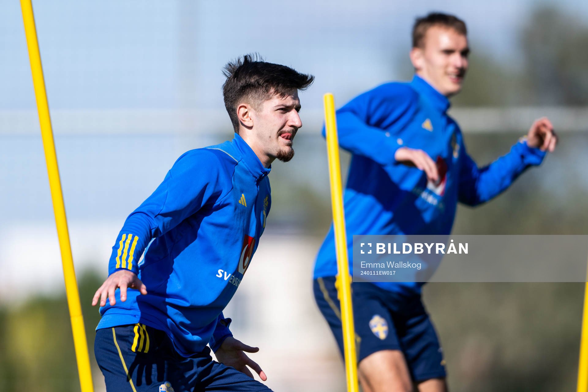 Armin Gigovic of the Swedish men's football national team