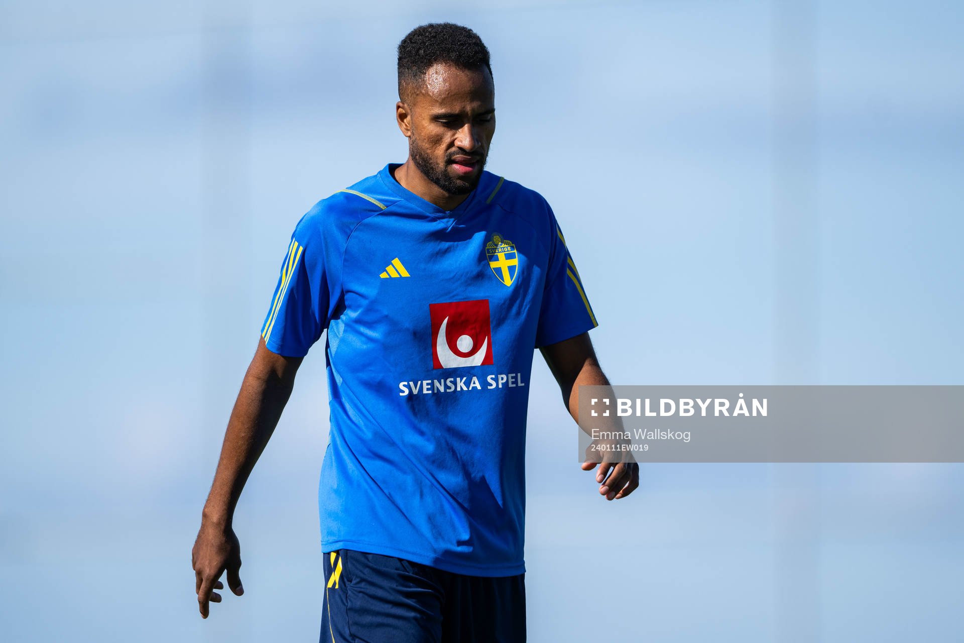 Isaac Kiese Thelin of the Swedish men's football national