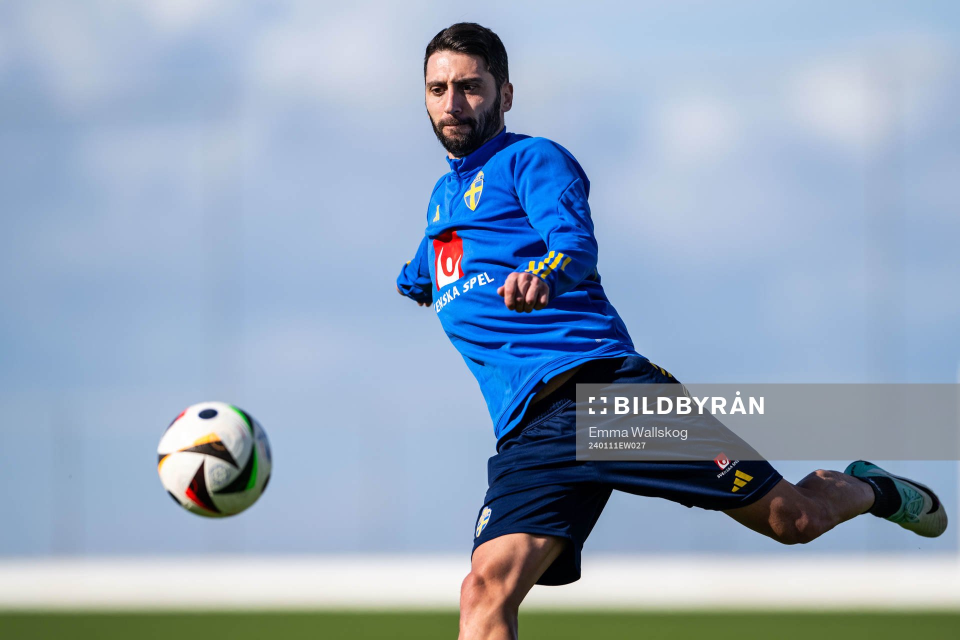 Nahir Besara of the Swedish men's football national team at
