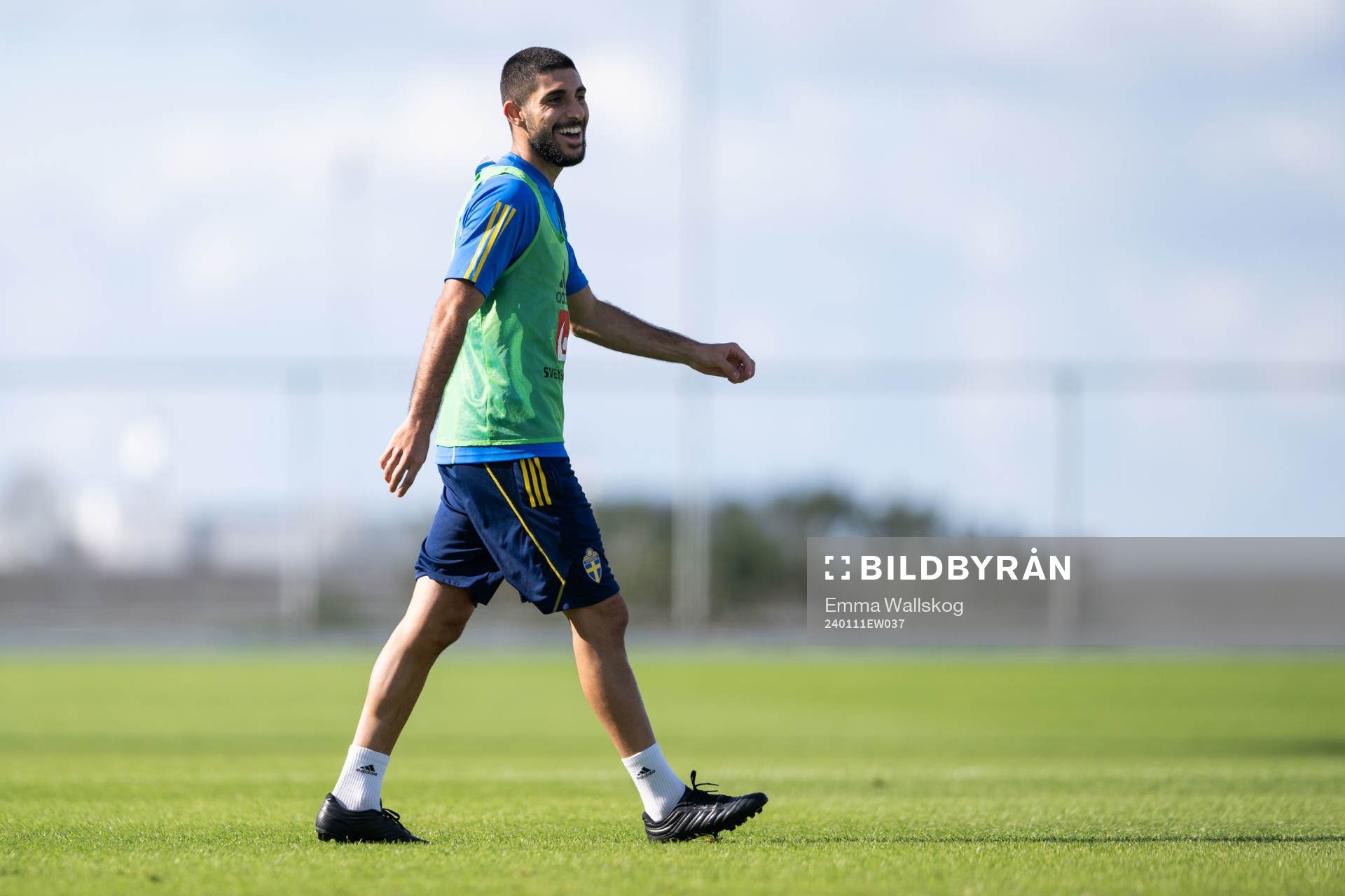 Rami Al Hajj of the Swedish men's football national team at