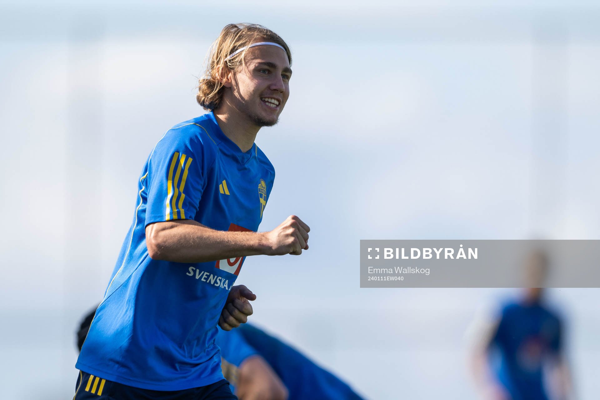 Sebastian Nanasi of the Swedish men's football national