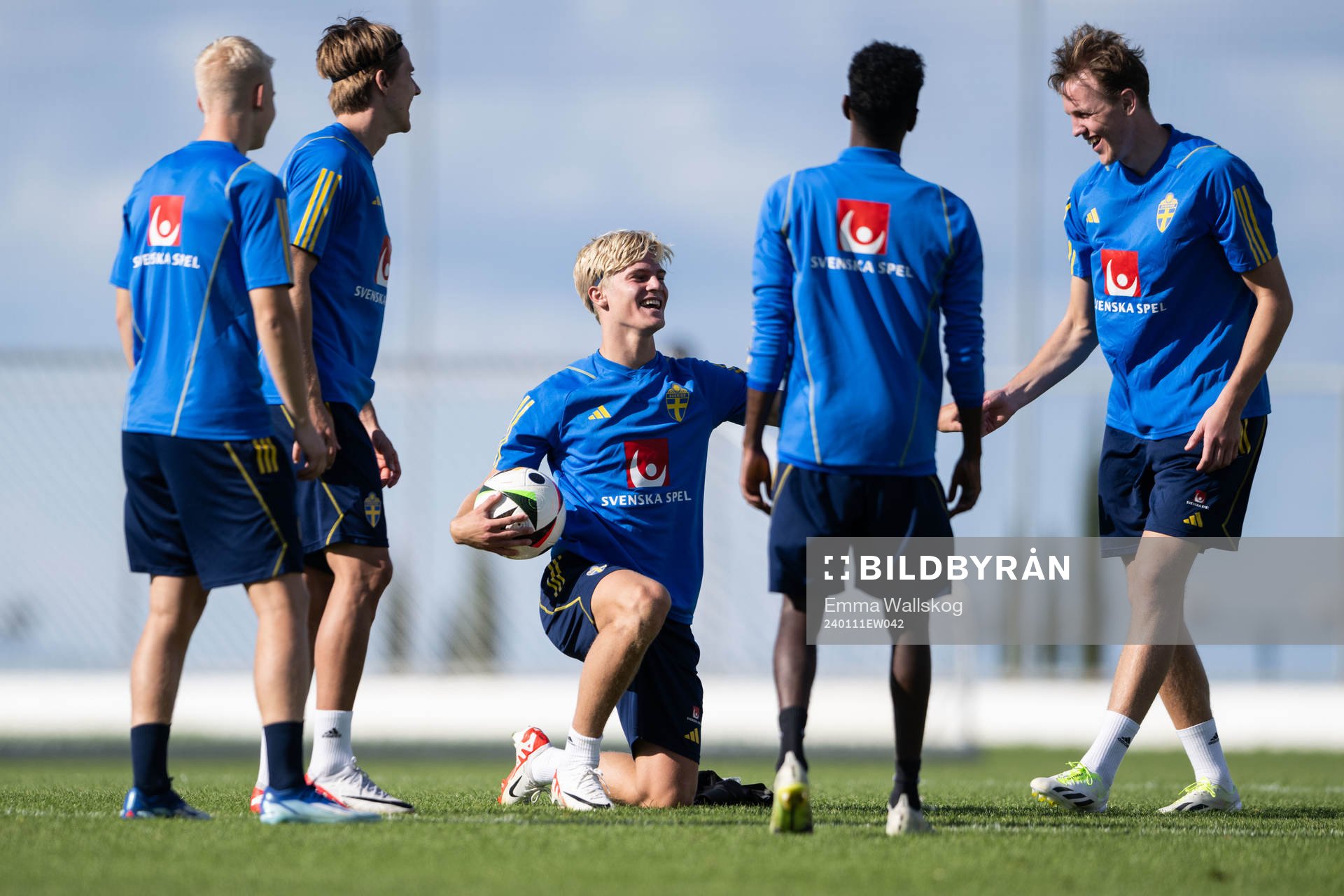 Lucas Bergvall and Adam Carlén of the Swedish men's