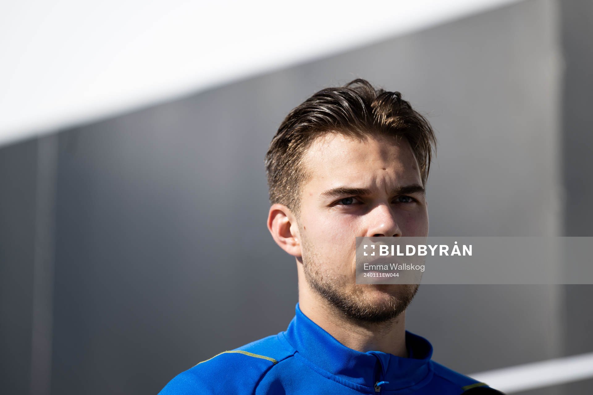 Anton Eriksson of the Swedish men's football national team