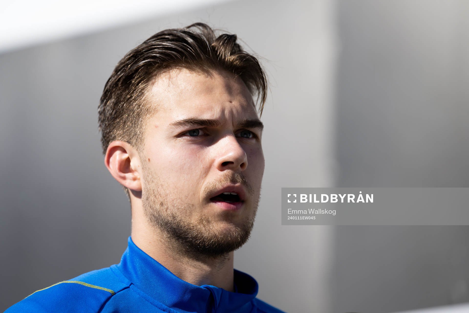 Anton Eriksson of the Swedish men's football national team