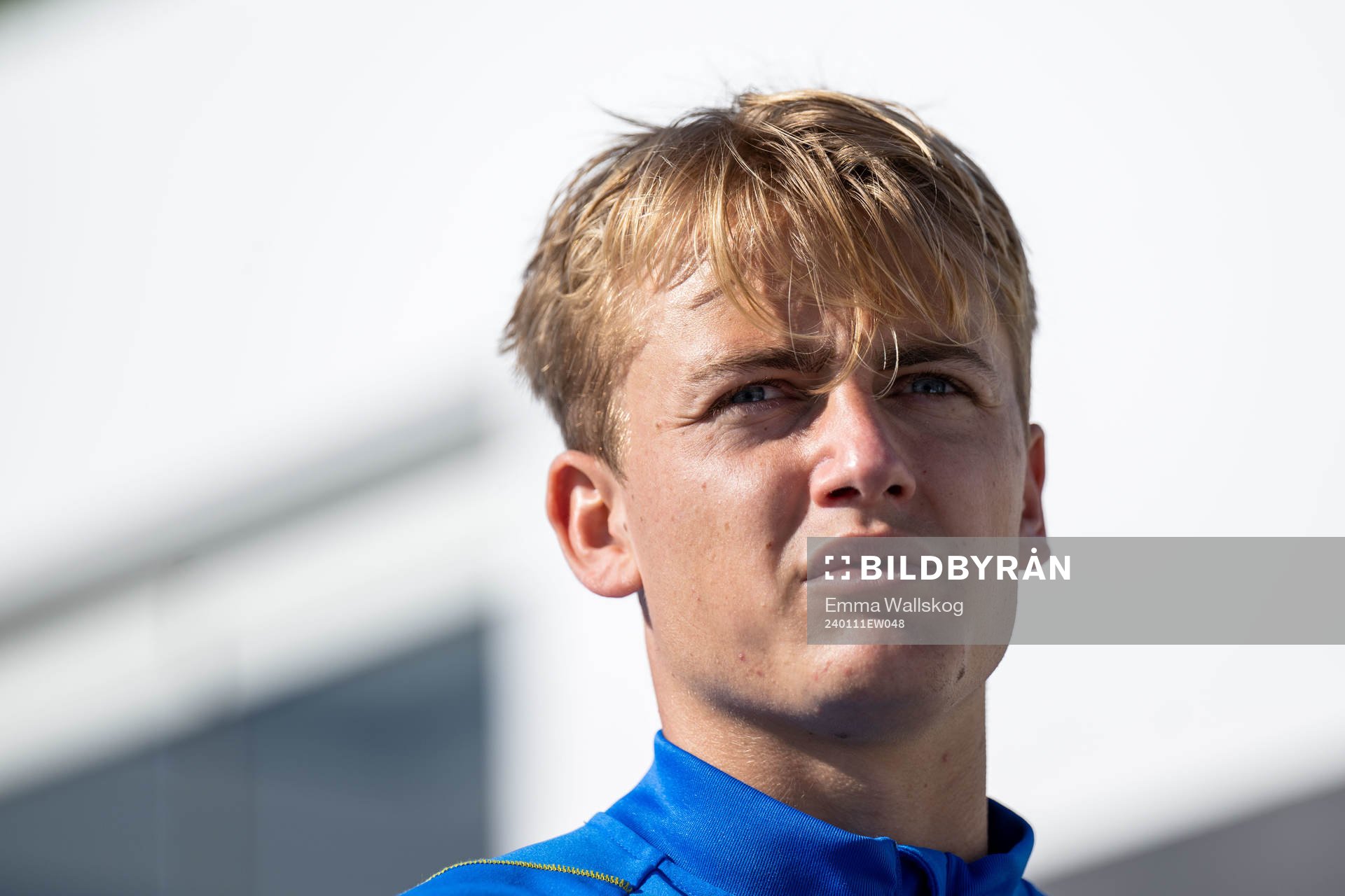 Oskar Fallenius of the Swedish men's football national team