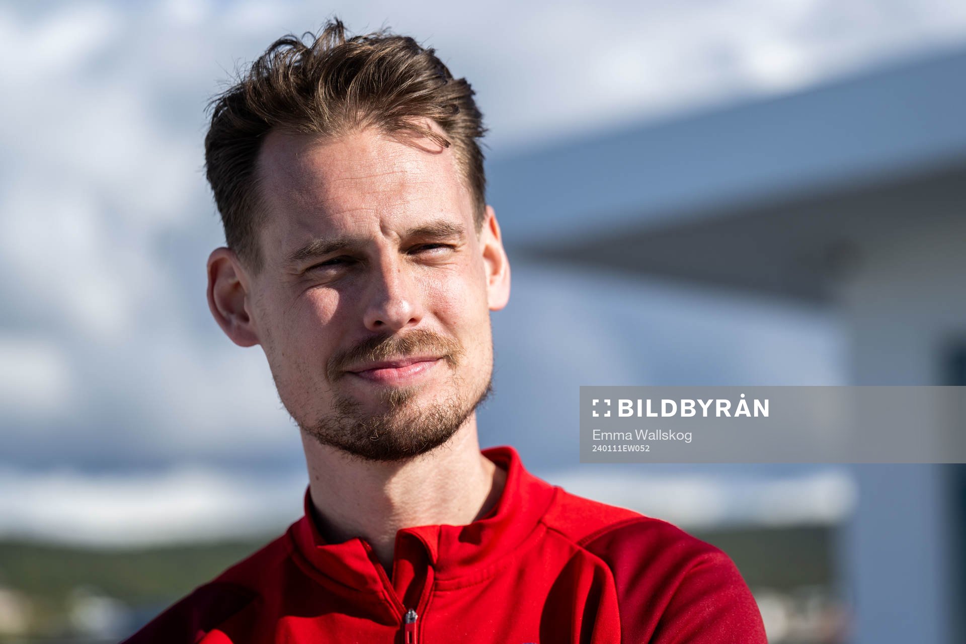 Interim coach Daniel Bäckström of the Swedish men's