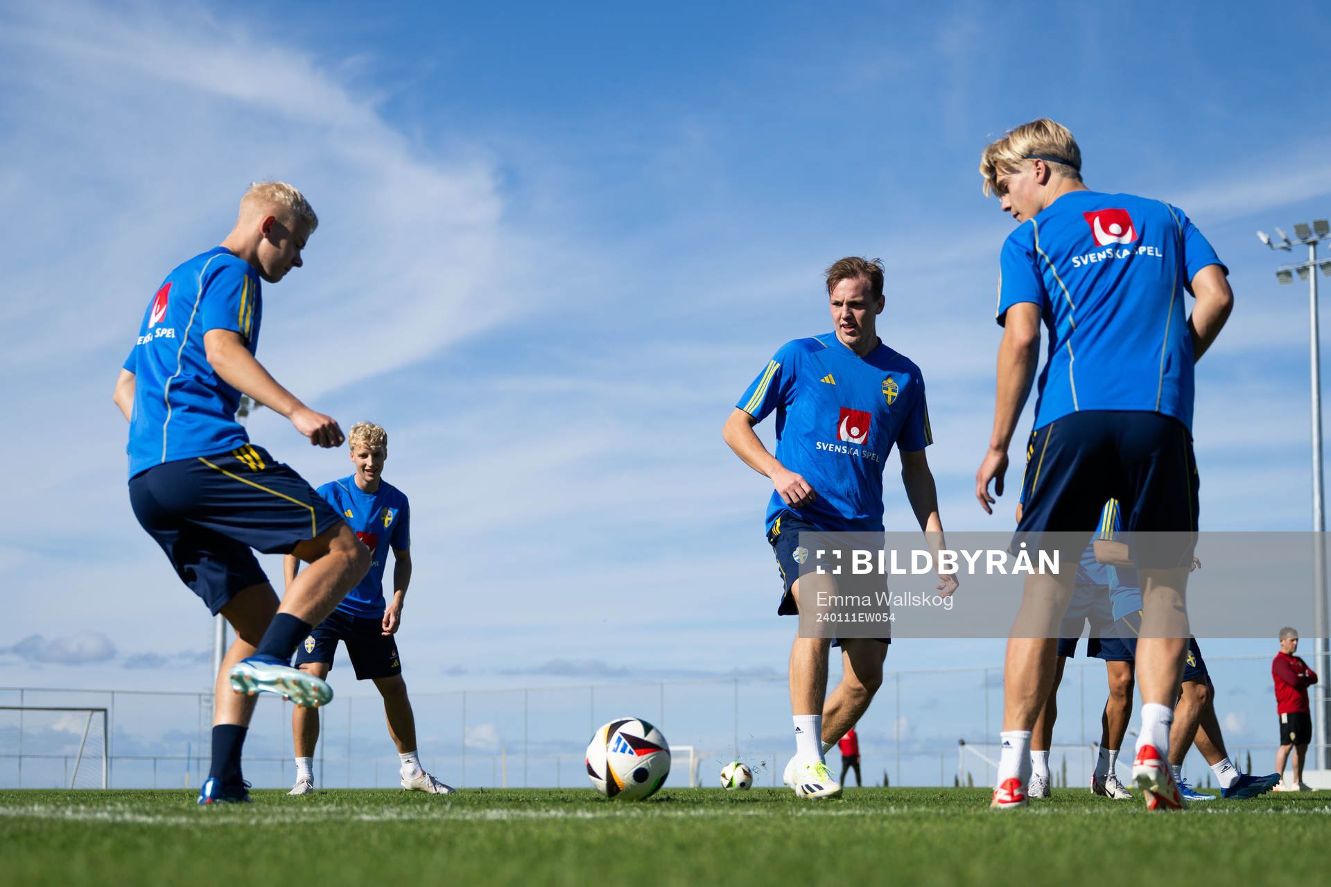 Otto Rosengren, Victor Larsson, Adam Carlén and Lucas